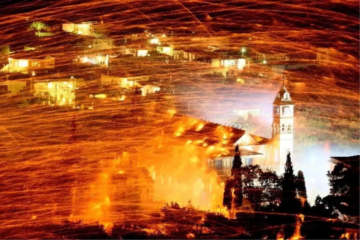 Sakız Adası Roket Savaşları ile Şenlendi