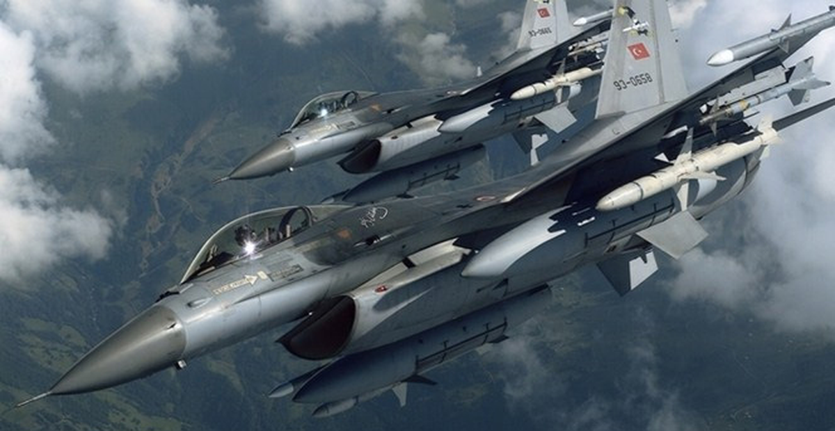 Suriye, Füze Sistemi ile F-16\'yı Taciz Etti