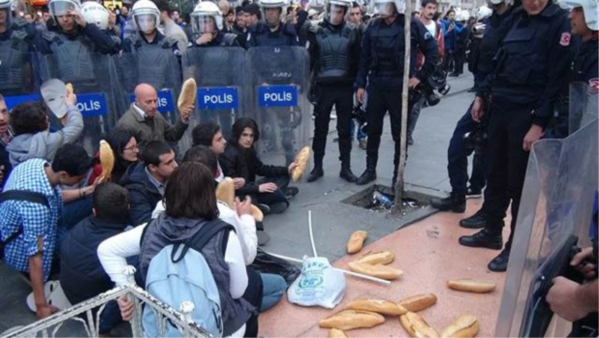 Taksim\'deki 1 Mayıs Gerginliğinde Çok Sayıda Gözaltı