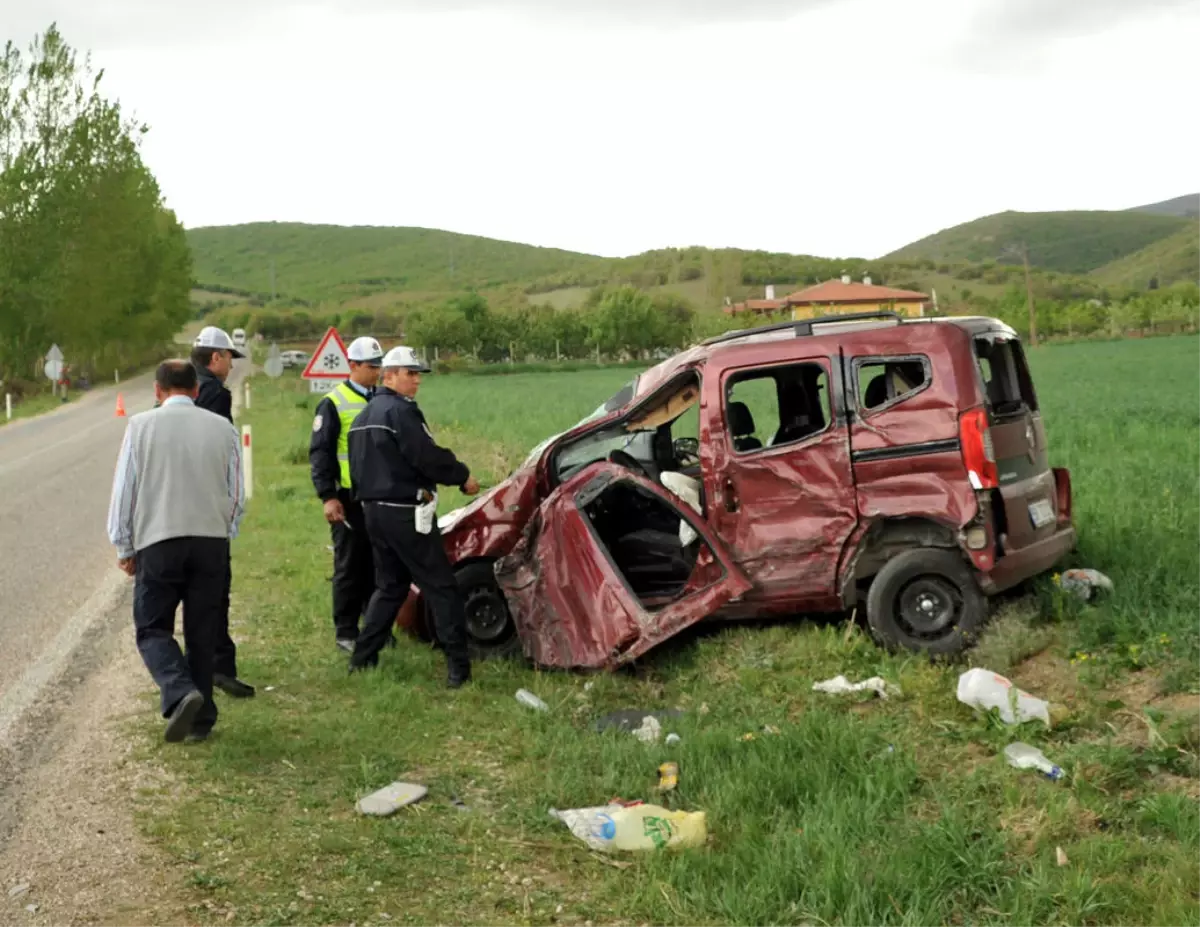 Tokat\'ta Trafik Kazası: 1 Ölü, 3 Yaralı