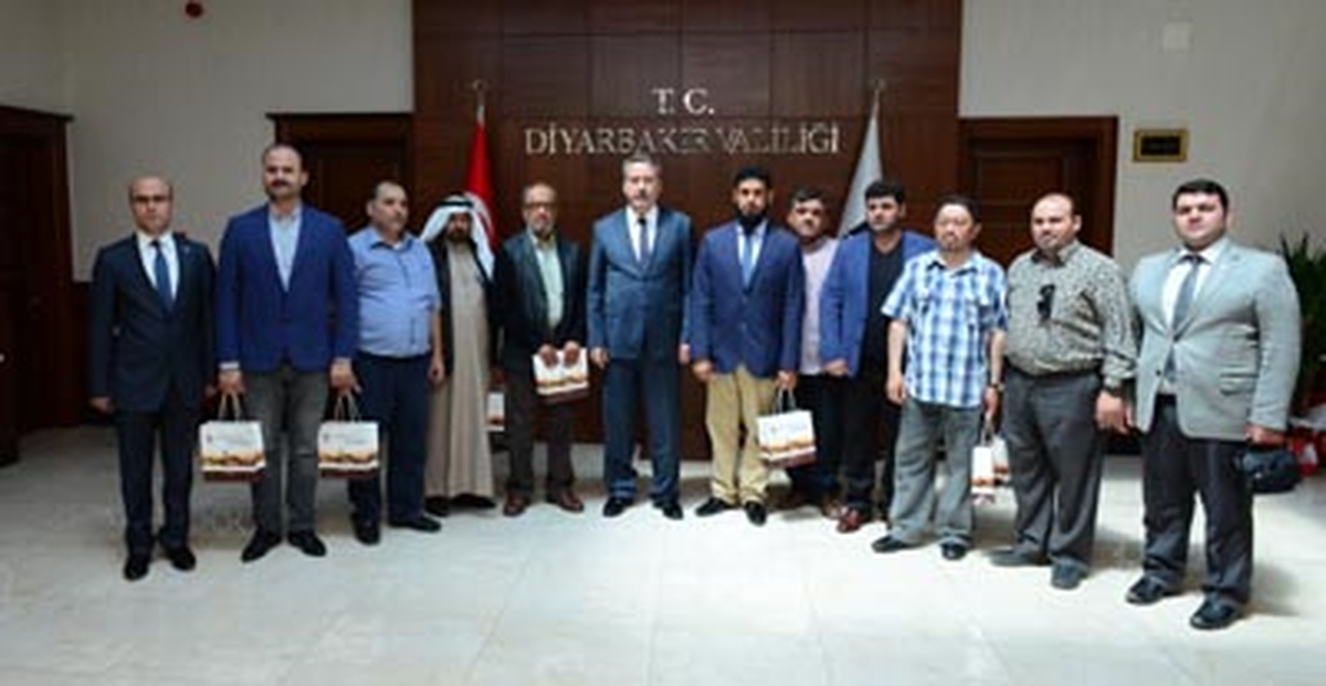 Vali Kıraç, Suudi Heyetini Kabul Etti