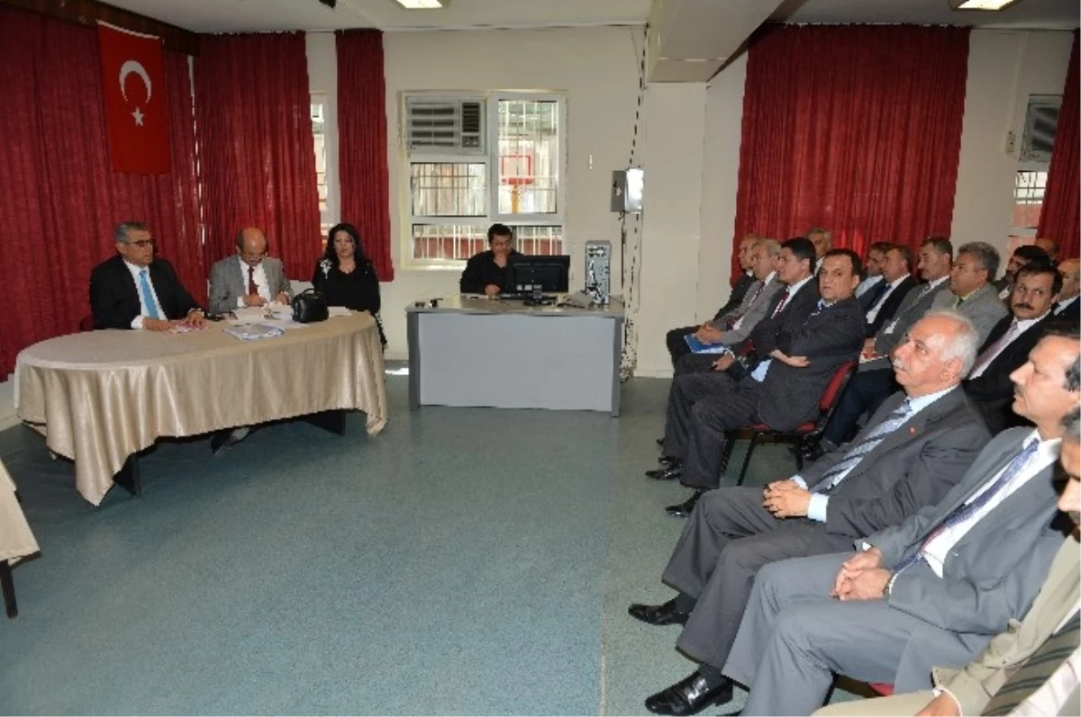 Adana\'da Teog Sınavı Durum Değerlendirme Toplantısı