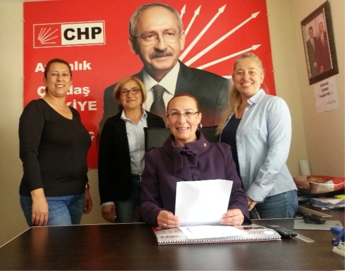 CHP\'li Kadınlar Şaibesiz Sınav İstedi