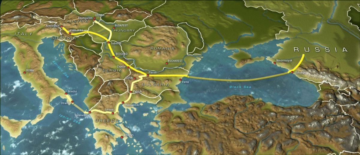 Güney Akım Doğalgaz Boru Hattı Projesi