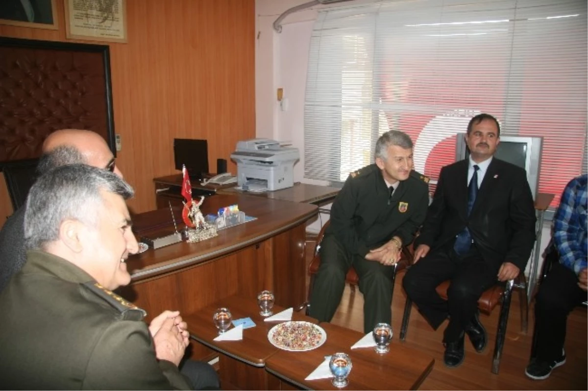 Jandarma Bölge Komutanı Tuğgeneral Celepoğlu Kilis\'te