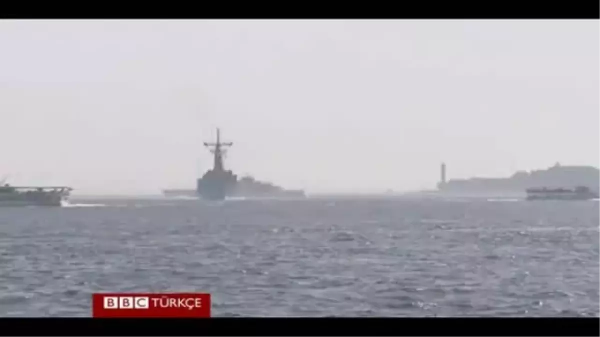 ABD Savaş Gemisi İstanbul Boğazı\'nda