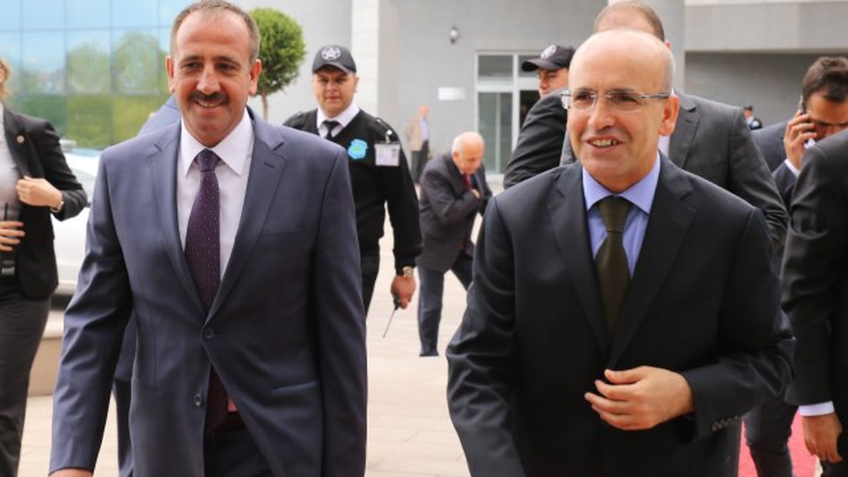 Başkan Duruay\'a Bakan Şimşek\'ten "Hayırlı Olsun" Ziyareti