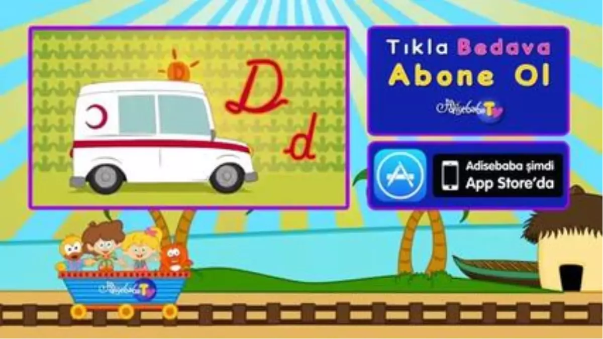 Ç Harfi - Abc Alfabe Sevimli Dostlar Çocuk Şarkıları (Türkçe Çizgi Film - Klip)