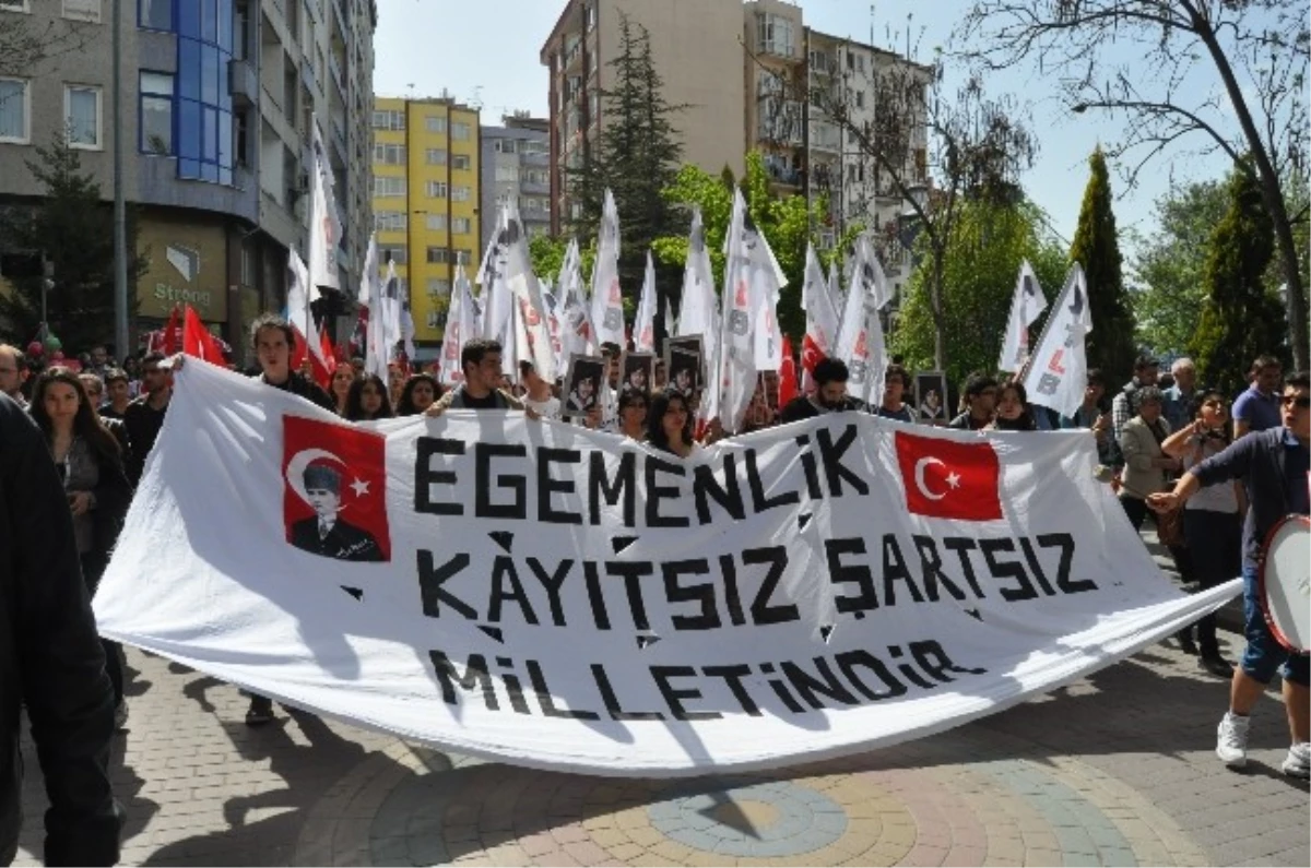 Eskişehir\'de "Milli Egemenlik Yürüyüşü"
