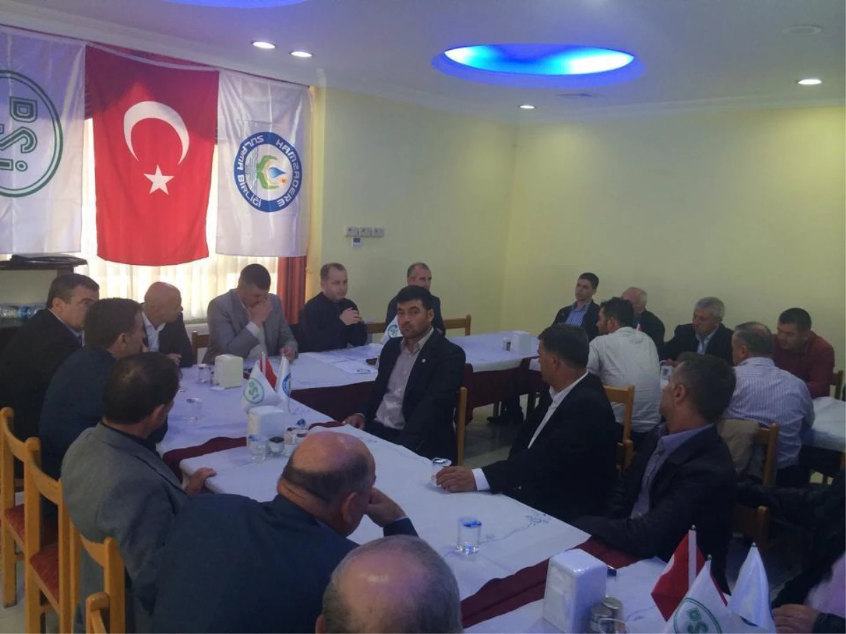 Hamzadere Sulama Birliği Meclis Toplantısı Yapıldı