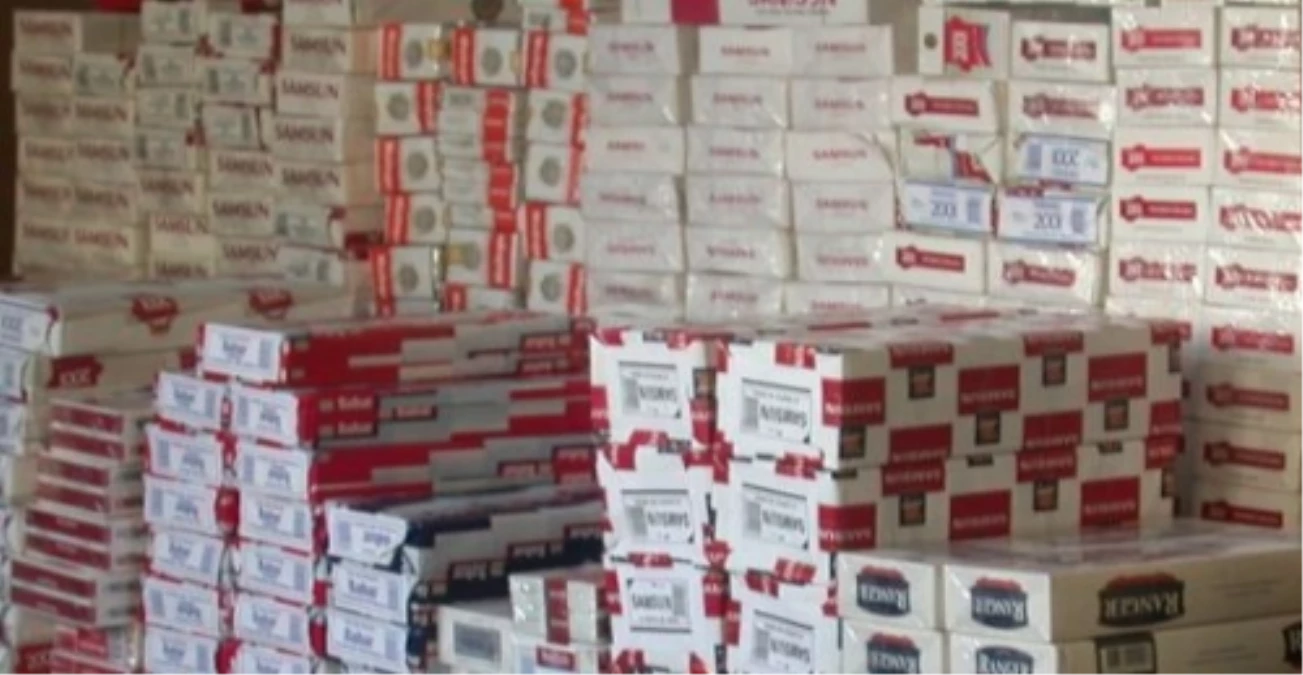 Kırşehir\'de 3 Bin 500 Paket Kaçak Sigara Ele Geçirildi