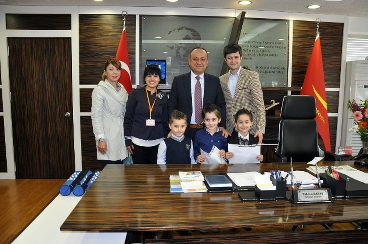 Minik Ziyaretçilerden Anlamlı Ziyaret