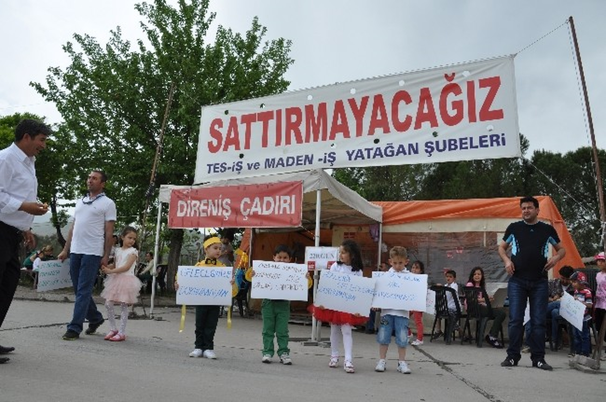 Yatağanlı Çocuklar, Kendi Bayramlarında Özelleştirmenin İptalini İstedi