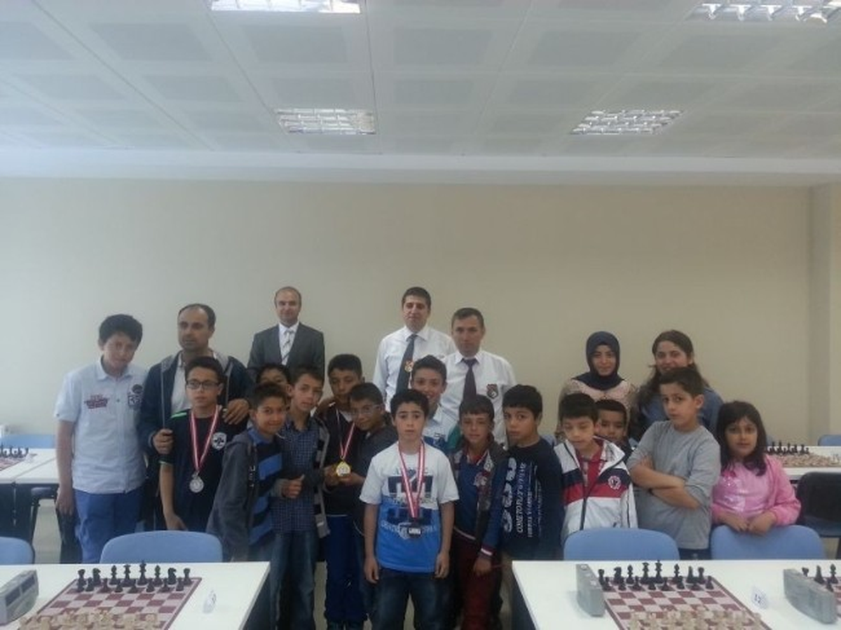 Kilis\'te 23 Nisan Satranç Turnuvası Tamamlandı