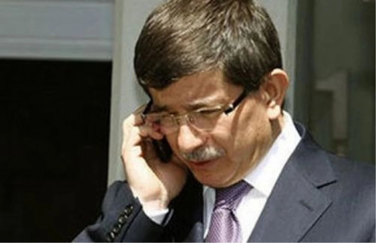 Bakan Davutoğlu\'nun Telefon Diplomasisi