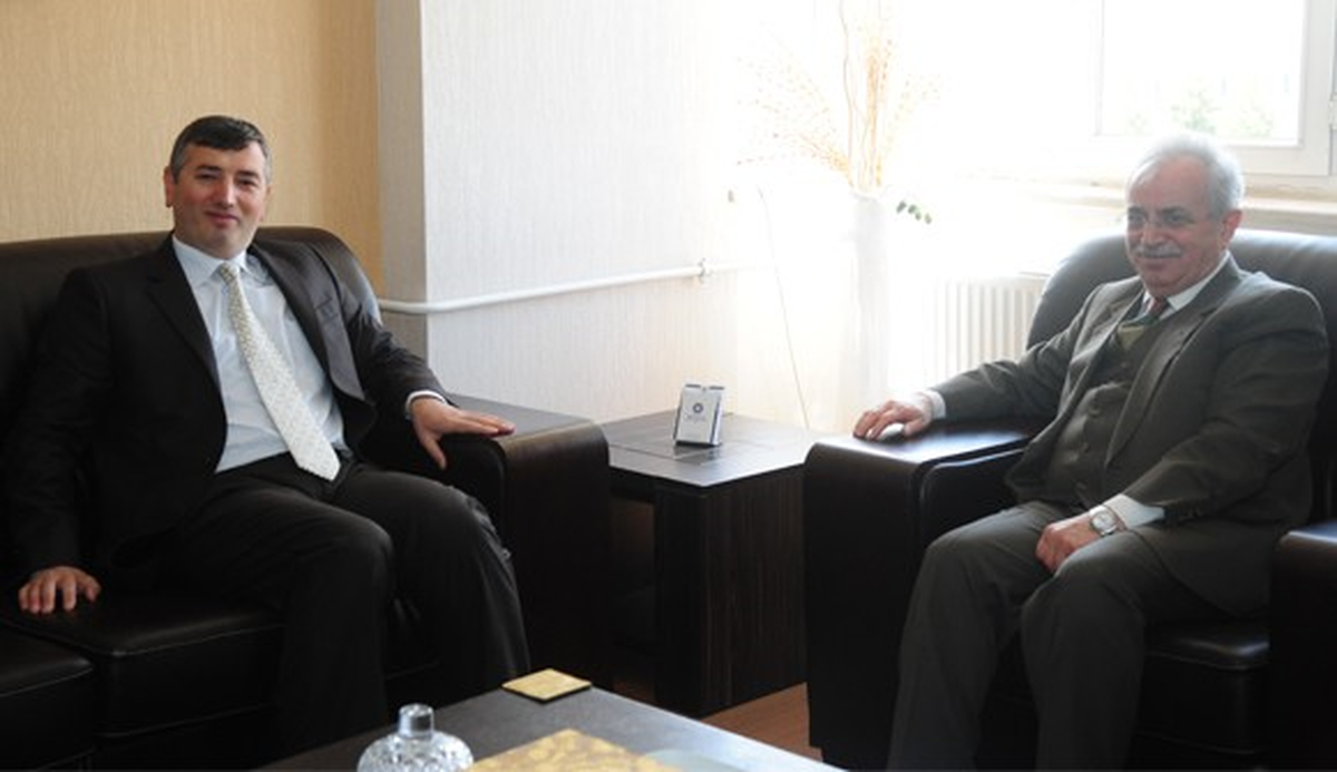 Başsavcı Çiçekli\'den Etü Rektörü Prof. Dr. Yaylalı\'ya Ziyaret
