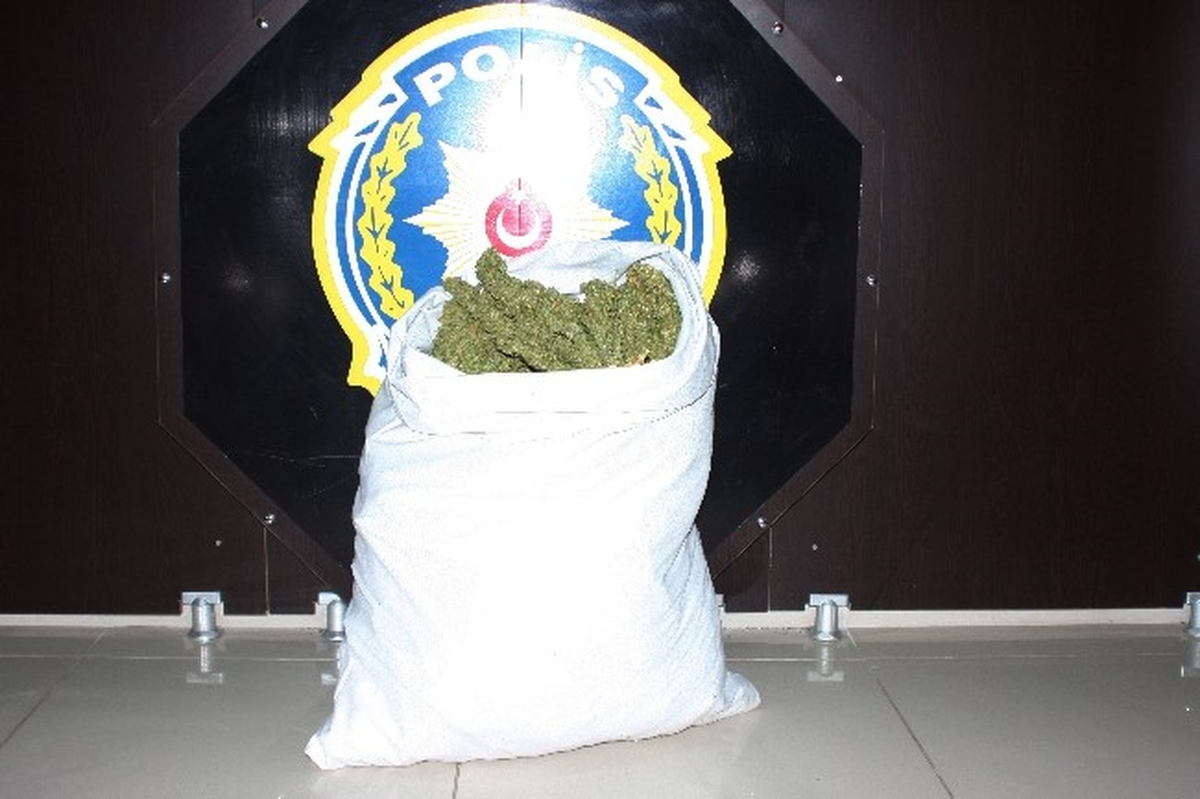 Bingöl\'de 15 Kilogram Esrar Ele Geçirildi