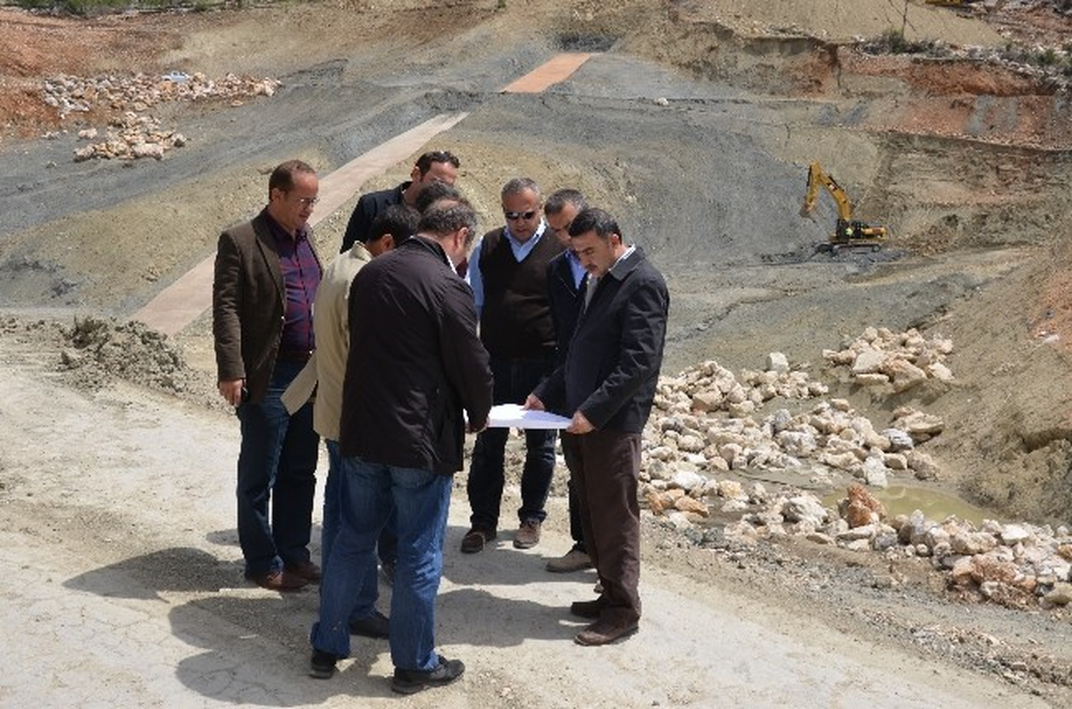 DSİ 13. Bölge Müdürü Özgür, Kaş ve Kumluca\'da İncelemelerde Bulundu