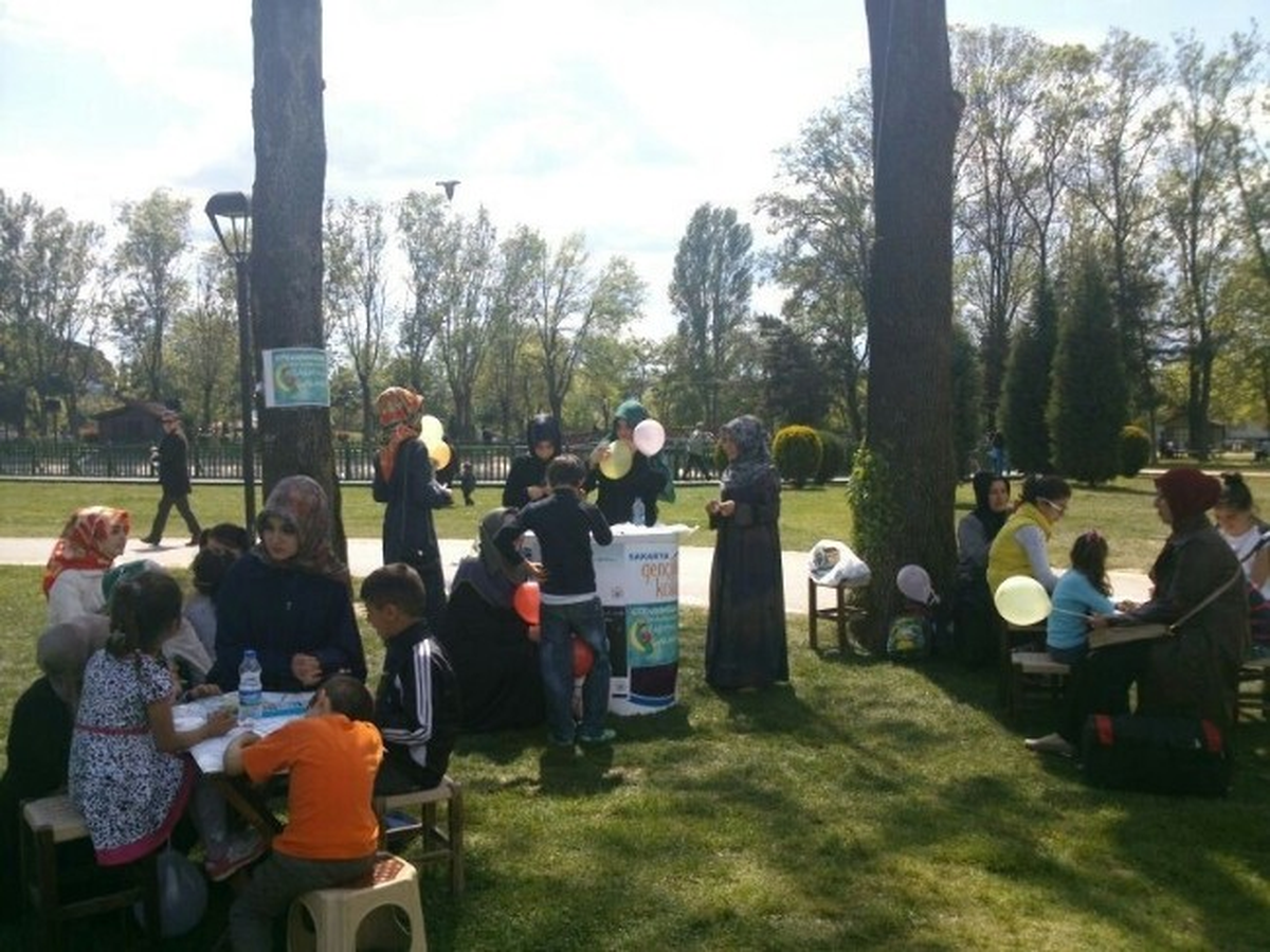 Kent Park\'ta Kutlu Doğum Etkinliği