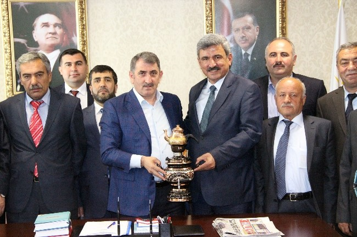 Başkan Edis\'ten Köktaş\'a Ziyaret