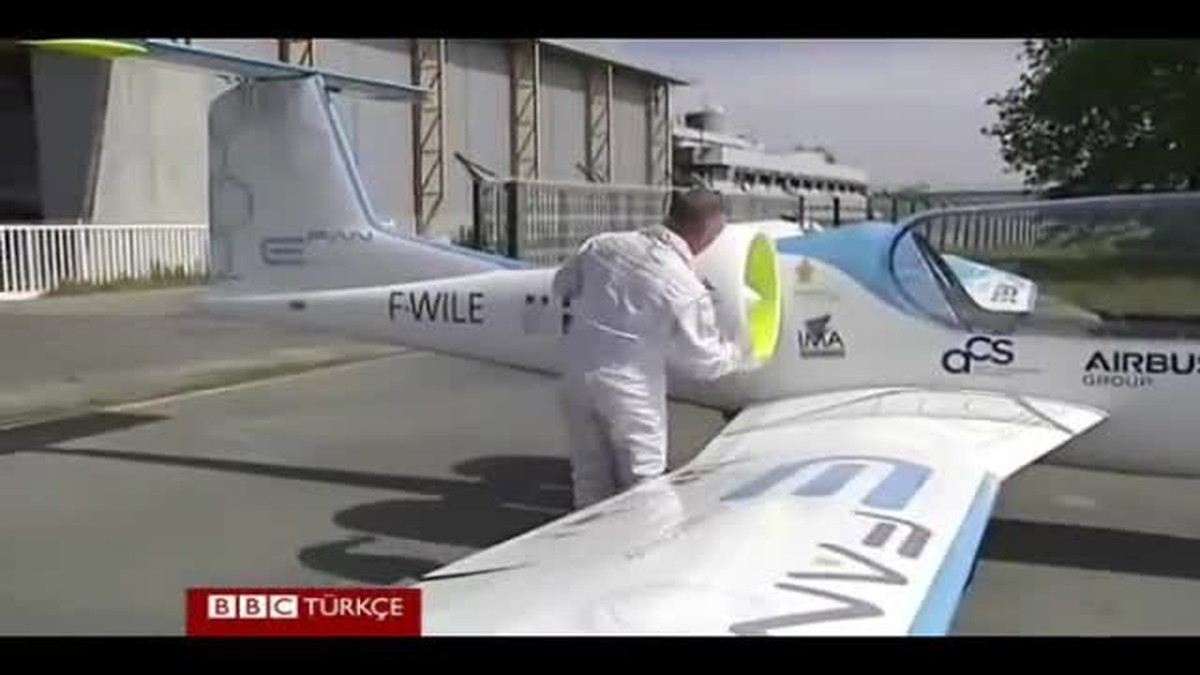 Elektrikli Uçağın Deneme Uçuşu Yapıldı