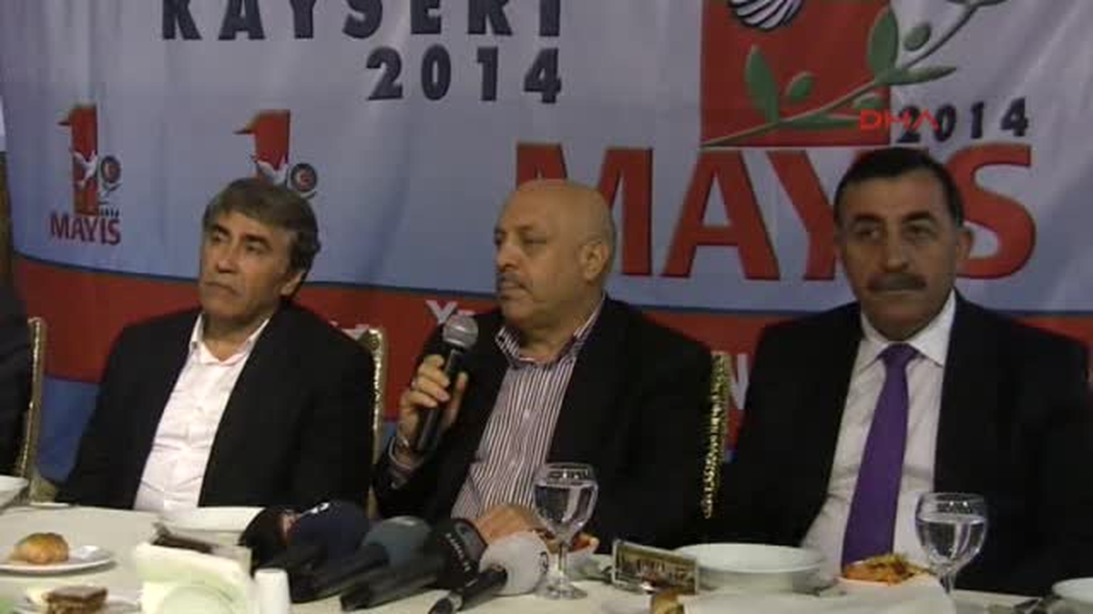 Hak İş Genel Başkanı Arslan 1 Mayıs\'ta Örnek Kutlama Yapacağız