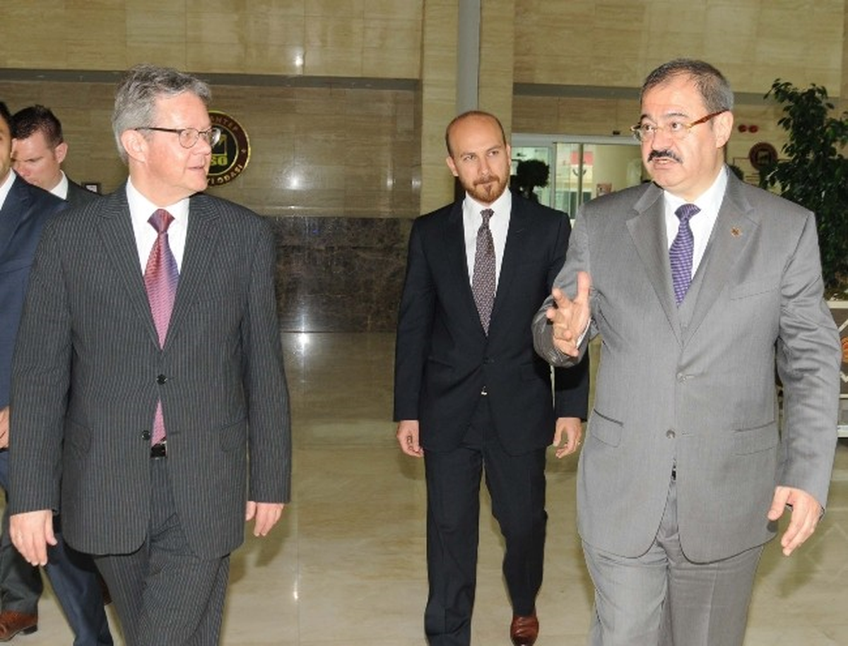 Hollanda\'nın Ankara Büyükelçisi Ron Keller\'in Gso Ziyareti