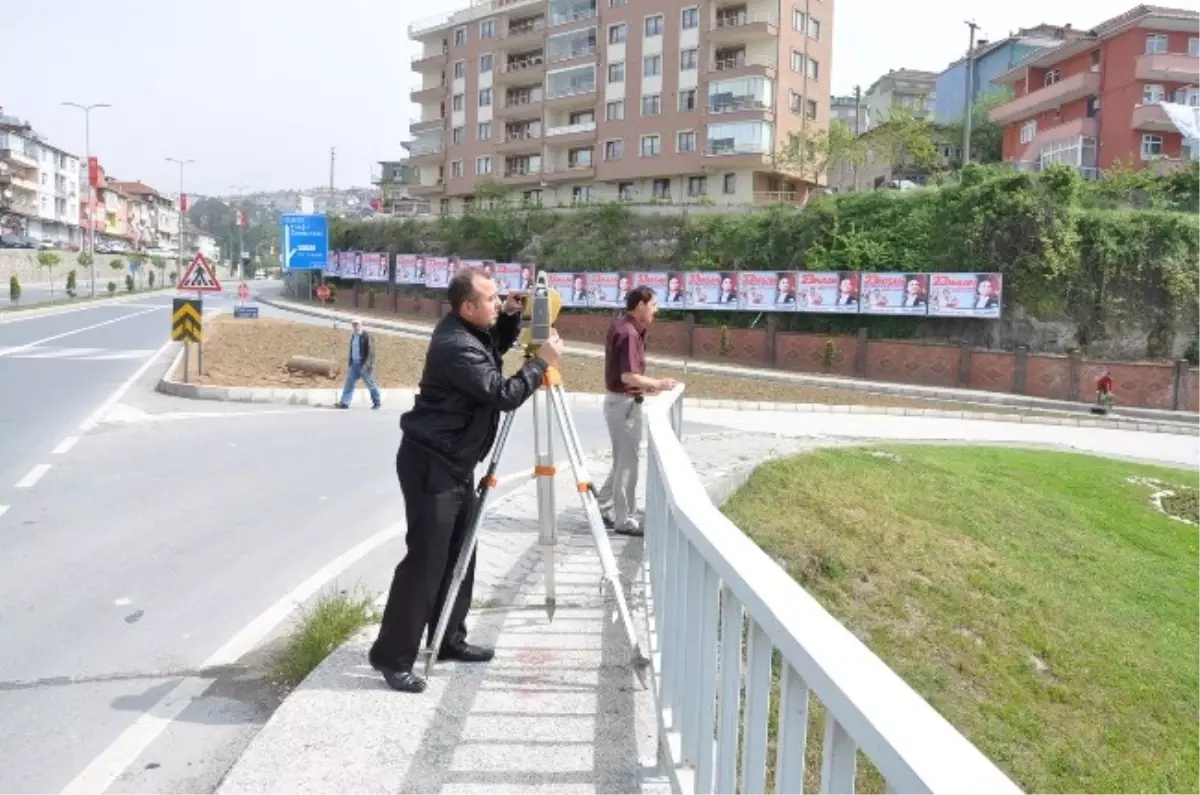 Karayolları, Alaplı Giriş Yolu İçin Ön İnceleme Yaptı