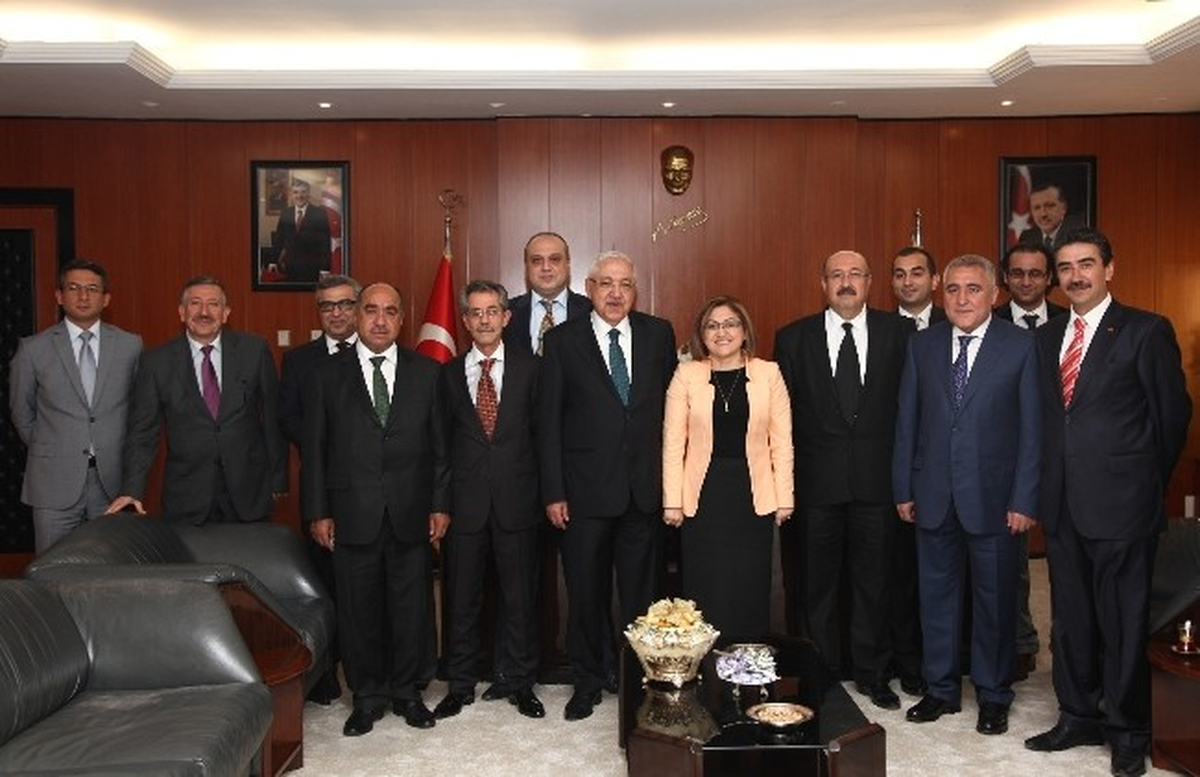Nakıboğlu\'ndan, Başkan Şahin\'e Hayırlı Olsun Ziyareti