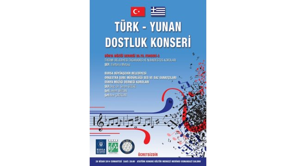 Türk – Yunan Dostluk Konseri