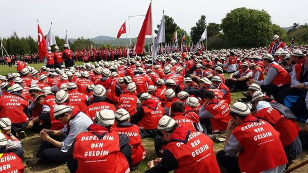 Zinde Gençlik İzcileri, Çanakkale Milli Bilinç Kampında