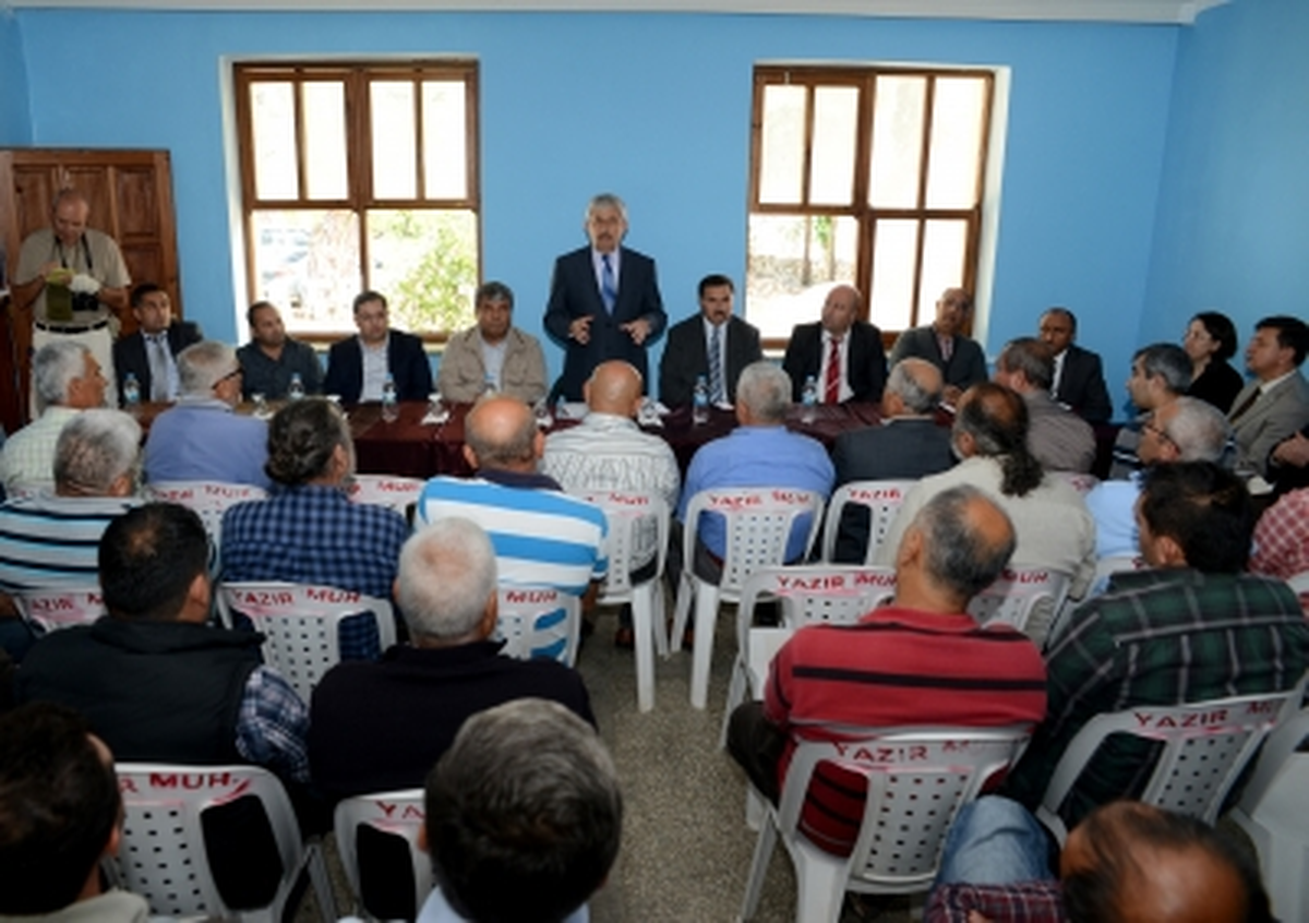 Başkan Çetinkaya, Adrasan Mahallesi\'nde Toplantı Yaptı