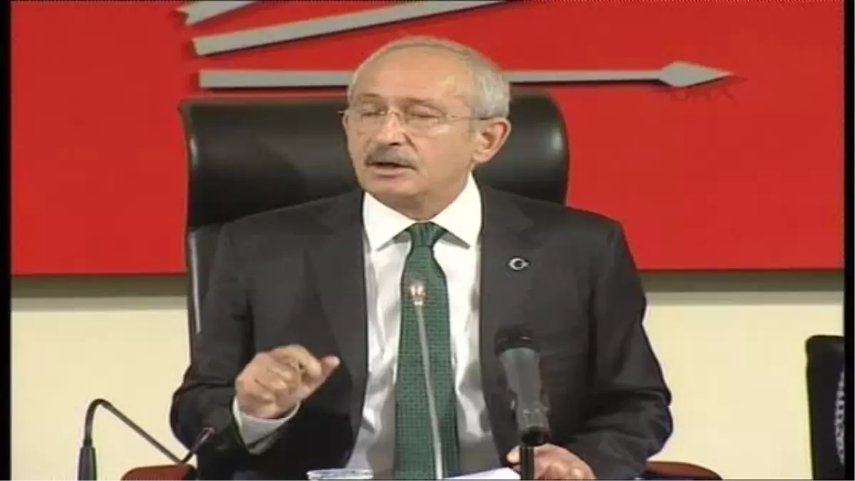 Kılıçdaroğlu Totaliter Bir Rejim ile Karşı Karşıyayız