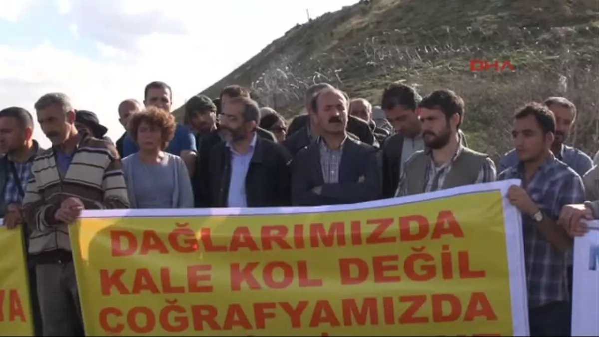 Tunceli 1 Kalekol Protestosuna Jandarma Müdahale Etti, 3 Yaralı