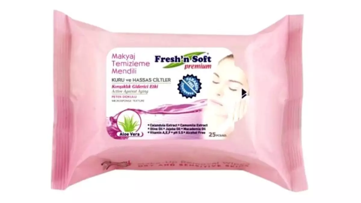 Yeni Ambalajlı Paketiyle Fresh\'n Soft\'tan Pratik Yüz Temizliği