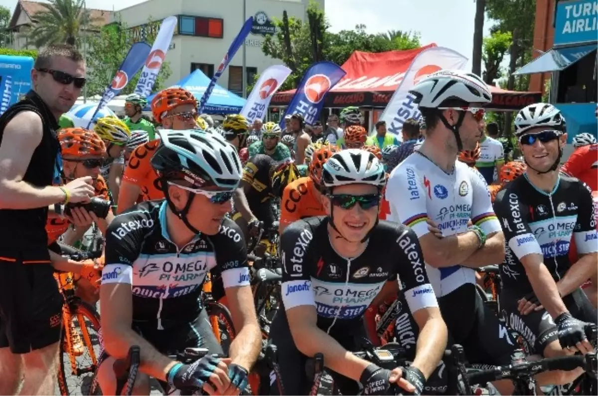 50. Cumhurbaşkanlığı Bisiklet Turu Alanya\'dan Start Aldı