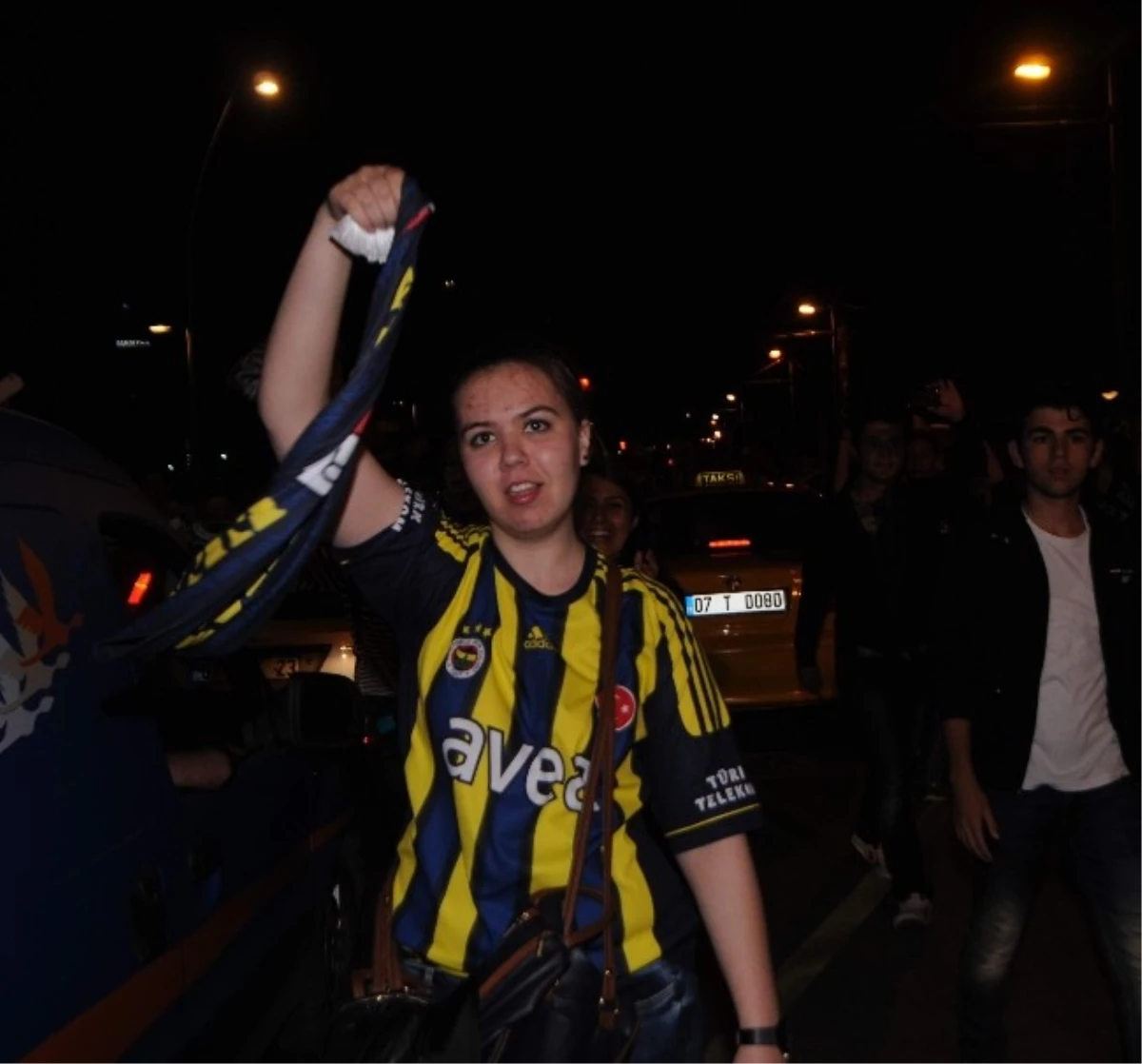 Antalya\'da Fenerbahçe Coşkusu
