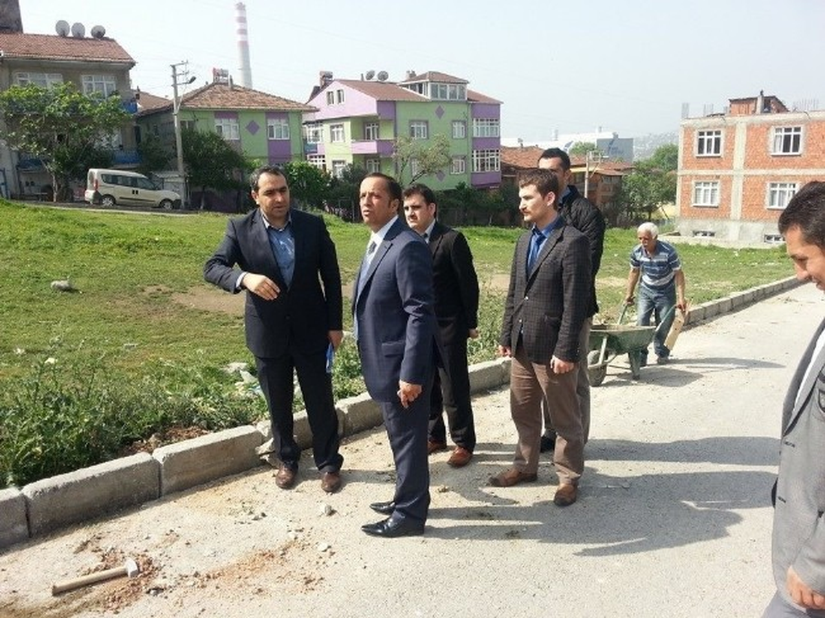 Başkan Toltar Çalışmaları Denetledi