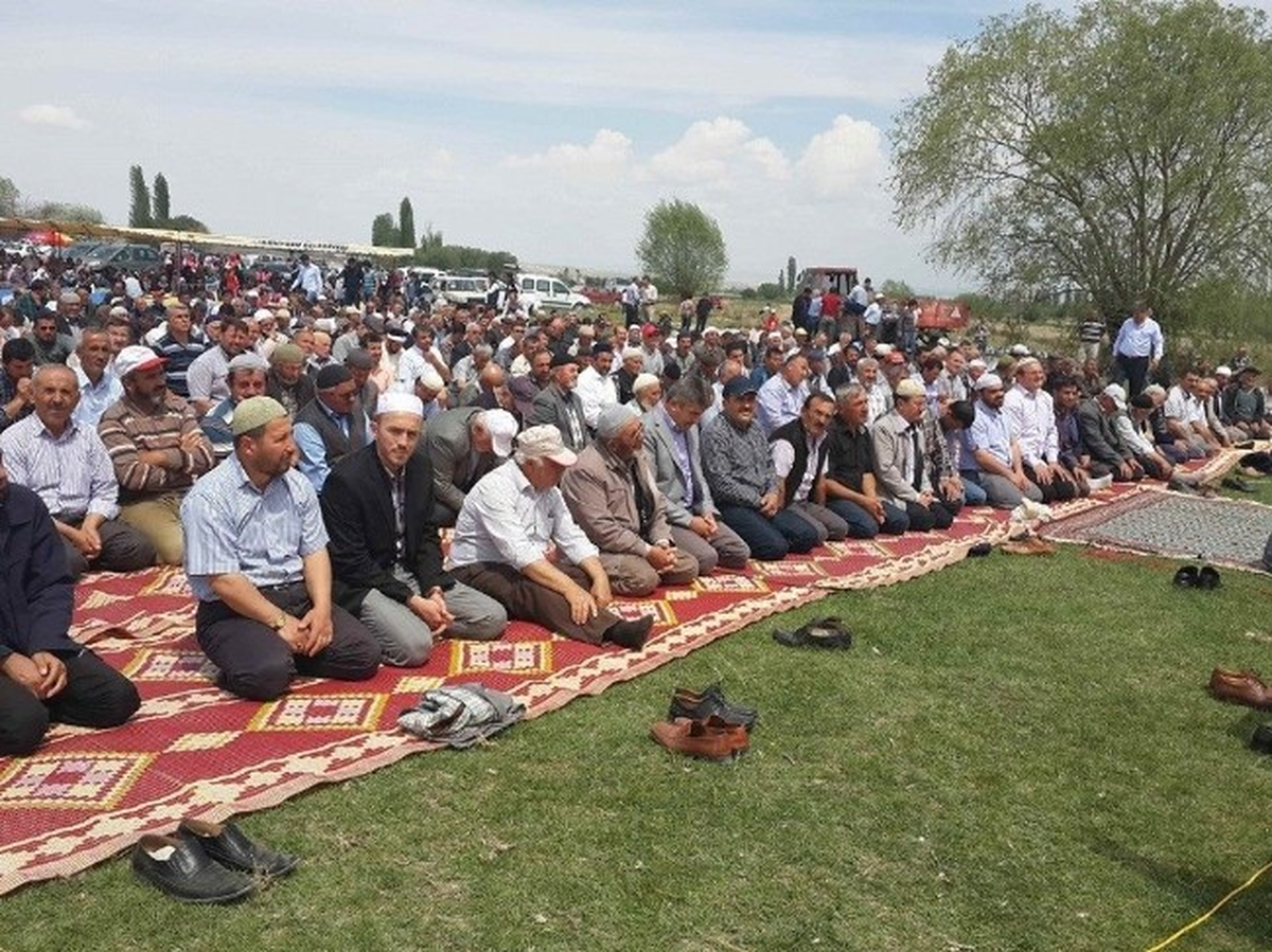 Günyüzü\'nde Yağmur Duası Yapıldı