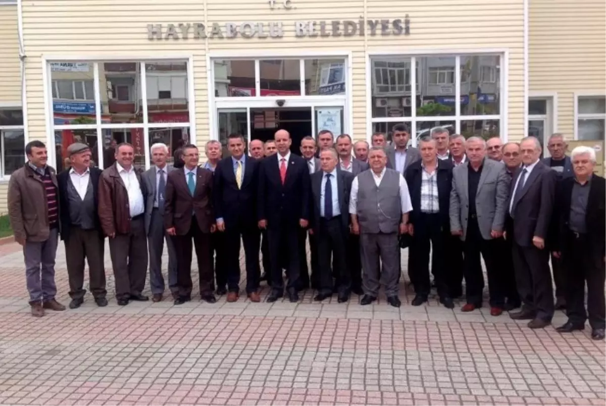 İstanbul Hayrabolular Derneğinden Hayrabolu Belediye Başkanı Altayoğluna Ziyaret