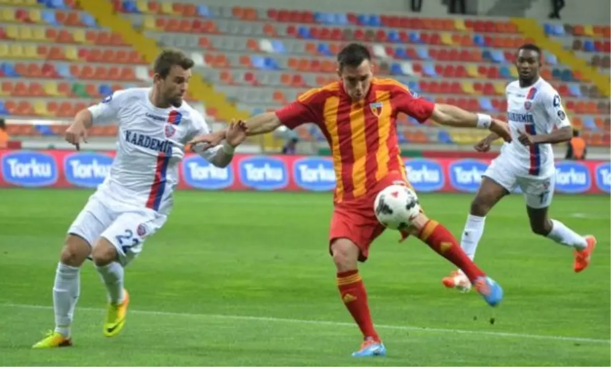 Kayserispor- Kardemir Karabükspor: 1-3