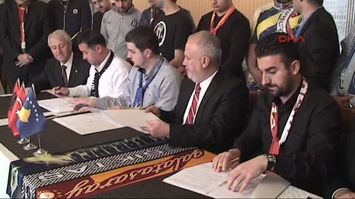 Kosova\'da Faal Olan Beşiktaş, Galatasaray ve Fenerbahçe\'nin Taraftar Dernekleri, Kardeşlik...