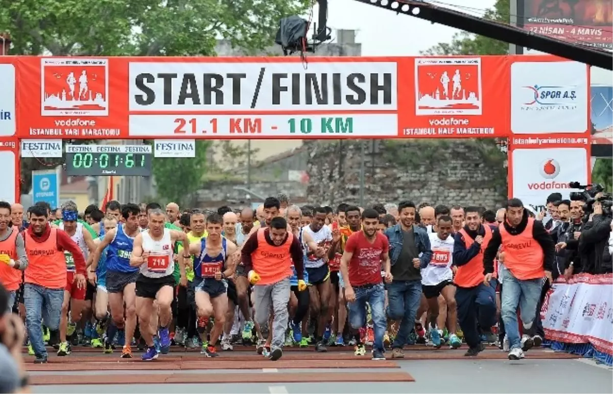 Vodafone İstanbul Yarı Maratonu Tamamlandı