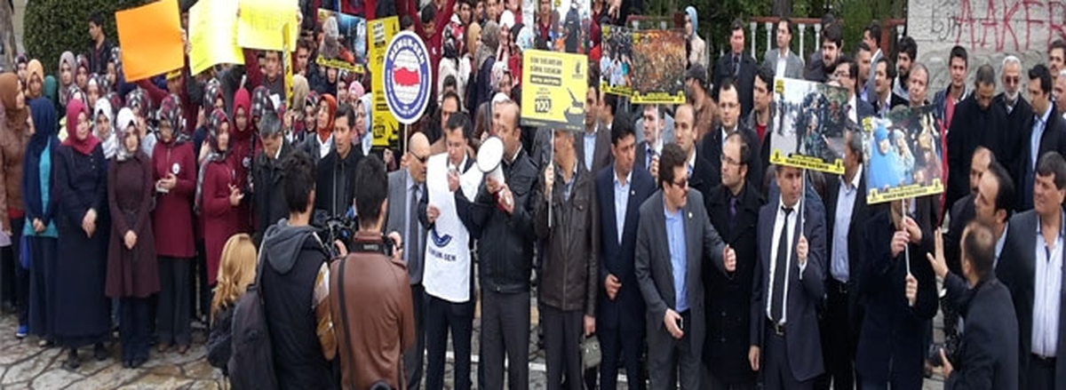 Adıyaman\'da Mısır\'daki İdam Kararları Protesto Edildi