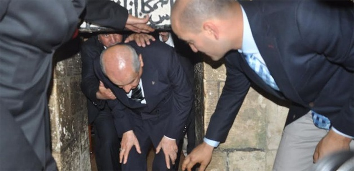 Bahçeli, Hz. İbrahim'in Doğduğu Mağarada