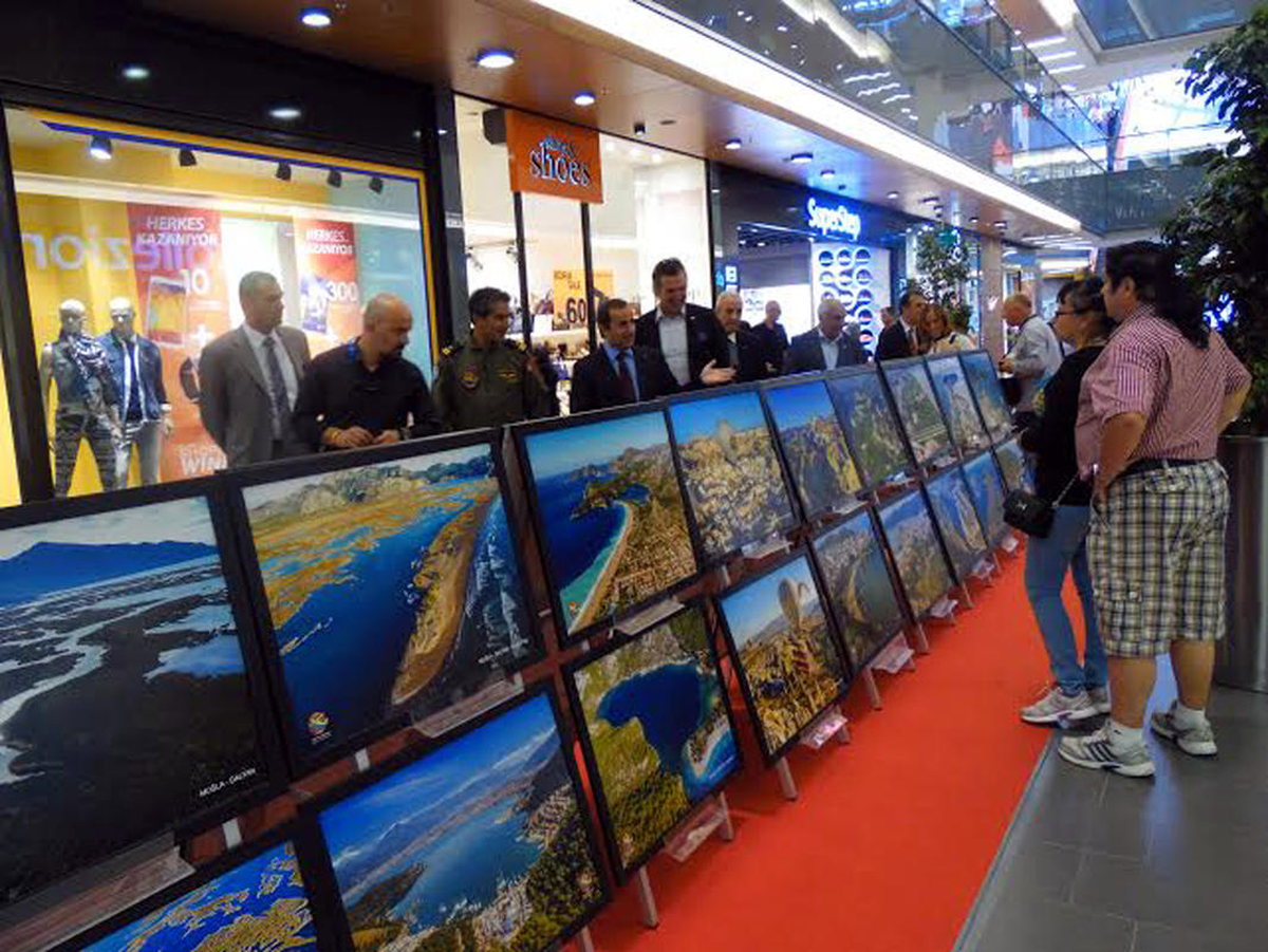 Gökyüzünden Türkiye Manzaraları Sergisi