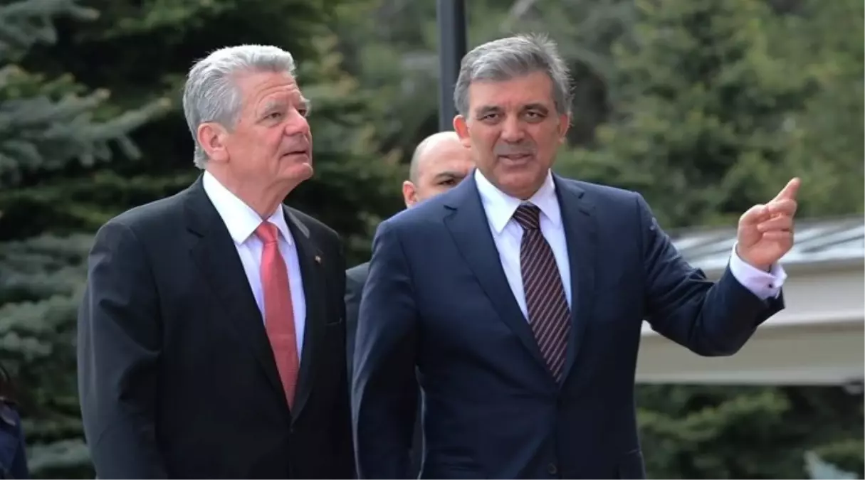 Gül, Almanya Cumhurbaşkanı Gauck Onuruna Yemek Verdi