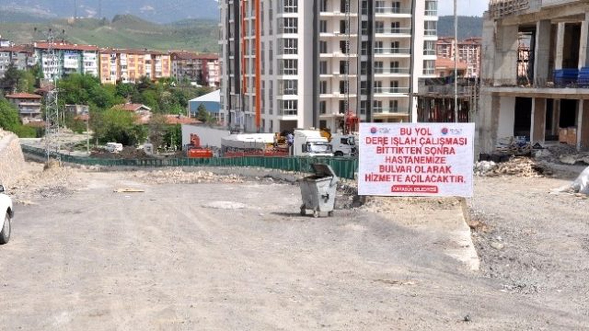Karabük Belediyesinden Yeni Yol Çalışması
