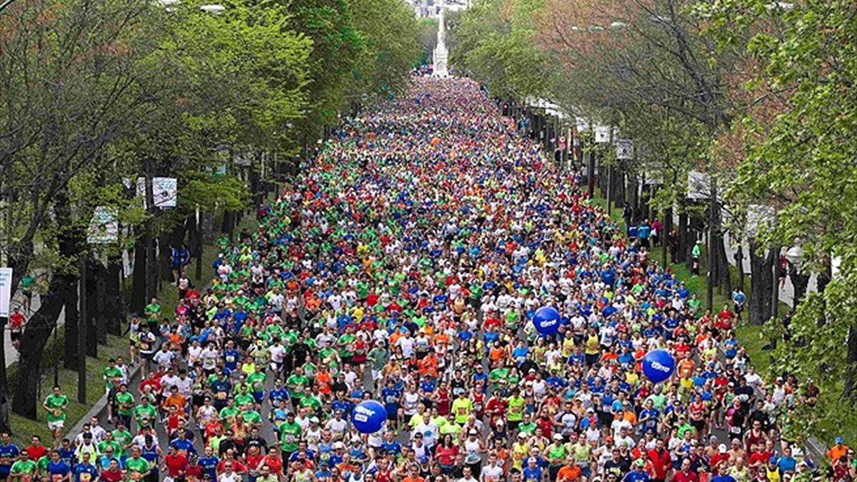 Madrid\'de Maraton Coşkusu
