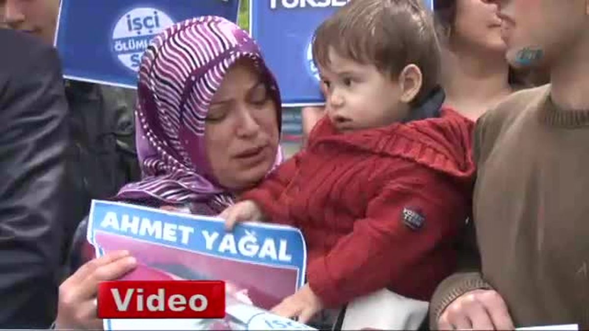 Meclis Önünde İşçi Ölümleri Protestosu